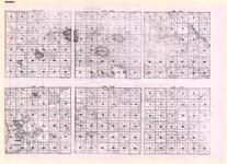 Murray - Shetek, Holly, Cameron, Ellsborough, Skandia, Lake Sarah, Kelley, Current Lake, Day Lake, Iron, Oscar, The Inlet, Minnesota State Atlas 1925c